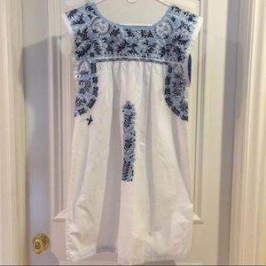 Mi Golondrina embroidered Mexican dress